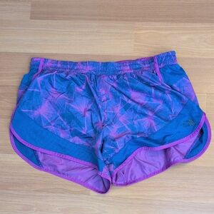 The North Face Women's Pink & Blue Athletic Running Shorts